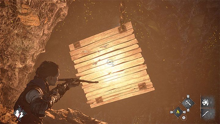 Kolejny krok to użycie płonącego bełtu na desce przyczepionej do łańcucha - Plague Tale Requiem: Przeprawa przez plażę (Cross the beach) - solucja, opis przejścia - A Plague Tale Requiem - poradnik do gry