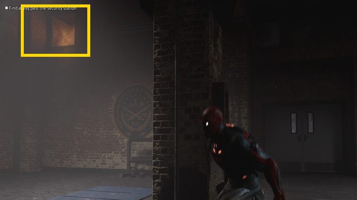 Wewnątrz budynku na końcu korytarza wykorzystajcie kanał wentylacyjny, by minąć zamknięte drzwi - Gotham Knights: Dysk Langstroma (The Langstrom Drive) - solucja, opis przejścia - Gotham Knights - poradnik do gry
