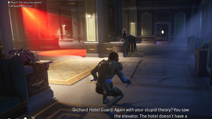 Dostańcie się do hotelu Orchard przez drzwi na dachu - Gotham Knights: Maskarada (The Masquerade) - solucja, opis przejścia - Gotham Knights - poradnik do gry