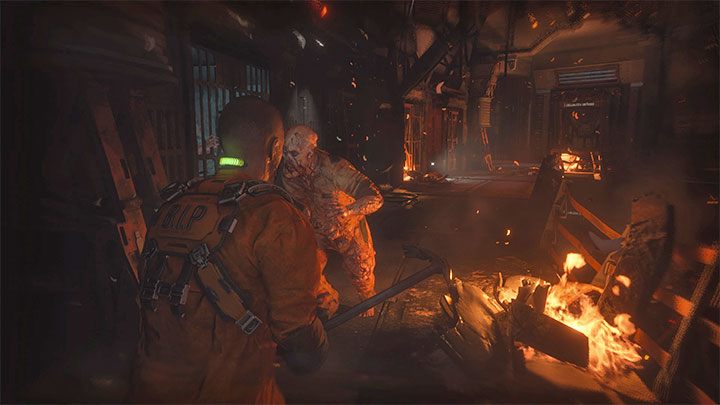 Po walkach użyjcie konsoli w pomieszczeniu sterowni - Callisto Protocol: Rozdział 1: Ognisko epidemii (Outbreak) - solucja, opis przejścia - The Callisto Protocol - poradnik do gry