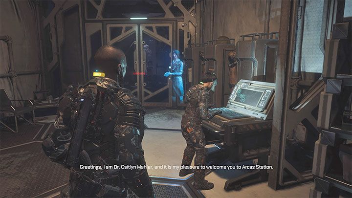 Dotrzyjcie do dużej bramy i po odblokowaniu przejścia wejdźcie do kopuły - laboratorium - Callisto Protocol: Rozdział 6: Kolonia (Colony) - solucja, opis przejścia - The Callisto Protocol - poradnik do gry