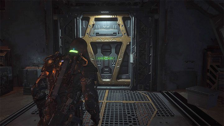 Podążajcie liniową trasą i dotrzyjcie do interaktywnego panelu - Callisto Protocol: Rozdział 6: Kolonia (Colony) - solucja, opis przejścia - The Callisto Protocol - poradnik do gry