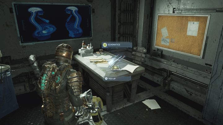 Rodzaj sekretu: Schematy - Dead Space Remake: Rozdział 5 (Lekkomyślny fanatyzm) - lista sekretów - Dead Space Remake - poradnik do gry