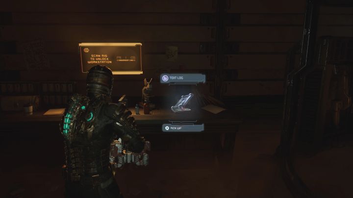 Rodzaj sekretu: Dziennik tekstowy - Dead Space Remake: Rozdział 5 (Lekkomyślny fanatyzm) - lista sekretów - Dead Space Remake - poradnik do gry