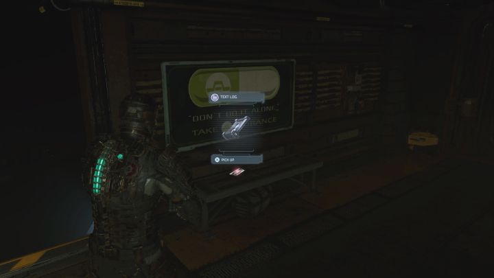 Rodzaj sekretu: Dziennik tekstowy - Dead Space Remake: Rozdział 8 (Możliwość ratunku) - lista sekretów - Dead Space Remake - poradnik do gry