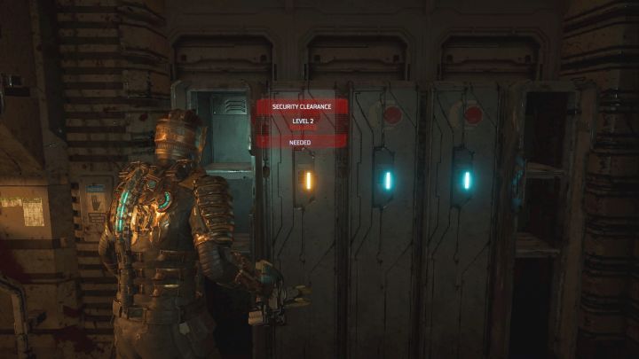 Jedną z większych zmian w Dead Space Remake jest to, że niektóre drzwi i pojemniki wymagają certyfikatu bezpieczeństwa określonego poziomu - Dead Space Remake: Porady na start - Dead Space Remake - poradnik do gry