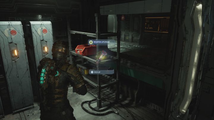 Możecie już wejść do pomieszczenia i zabrać ulepszenie - Dead Space Remake: Rozdział 4 (Ogrom zniszczeń) - lista sekretów - Dead Space Remake - poradnik do gry