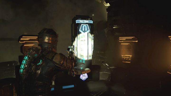 Niezależnie od wybranego wariantu dotrzyjcie do południowej stacji (Fuel Station South), do której prowadzi niebieskie połączenie - Dead Space Remake: Korekta kursu (Course Correction) - Dead Space Remake - poradnik do gry