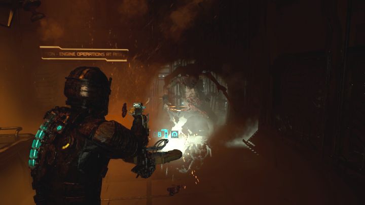 Wybierzcie wschodnią windę w centralnej lokacji, która podróżuje na poziom z centryfugą - Dead Space Remake: Korekta kursu (Course Correction) - Dead Space Remake - poradnik do gry