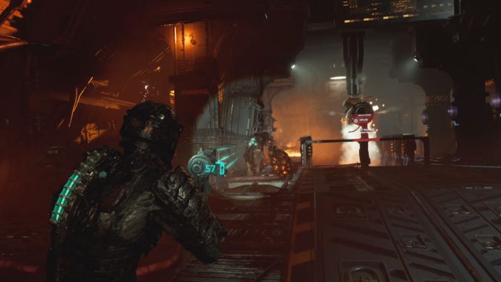 Zniszczcie konsolę przy drzwiach żeby dostać się do Torpedowni (Torpedo Bay) - Dead Space Remake: Armia umarłych (Dead on Arrival) - Dead Space Remake - poradnik do gry