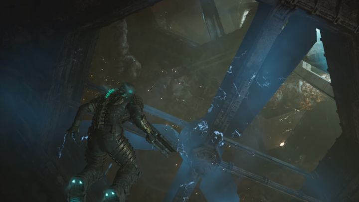 W sali zacznie obowiązywać stan nieważkości - Dead Space Remake: Agonia (Dead Space) - Dead Space Remake - poradnik do gry