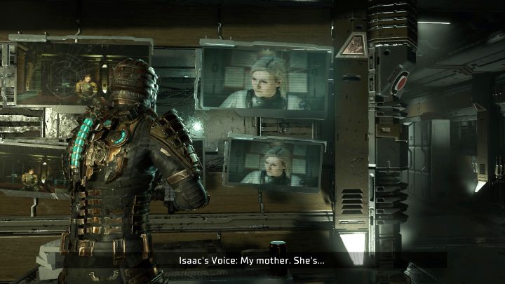 W kwaterach podejdźcie do ekranów i obejrzyjcie nagranie rozmowy Isaaca z Nicole - Dead Space Remake: Metody naukowe (Scientific Methods) - Dead Space Remake - poradnik do gry