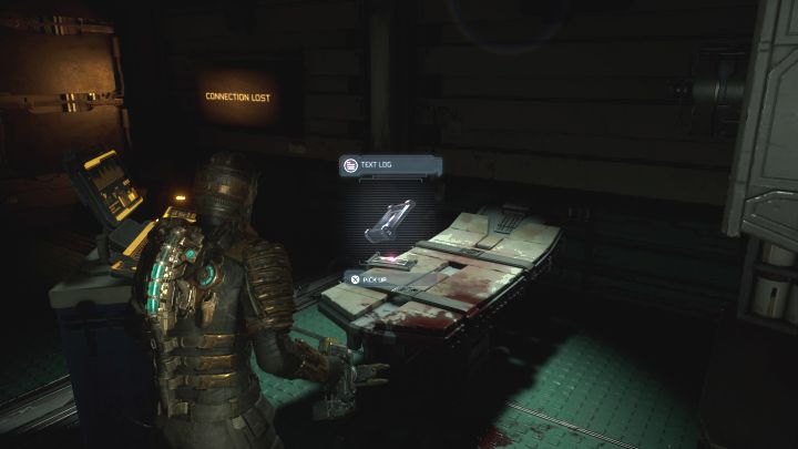 Rodzaj sekretu: Dziennik tekstowy - Dead Space Remake: Rozdział 2 (Intensywna terapia) - lista sekretów - Dead Space Remake - poradnik do gry