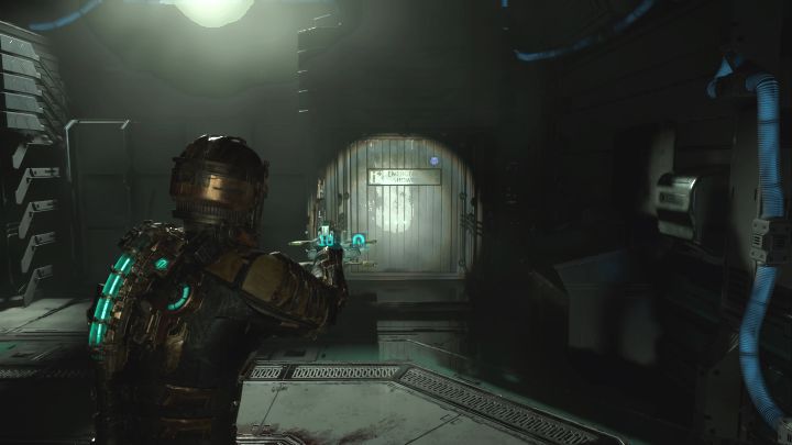 Zbadajcie teraz prawy dolny narożnik sali - Dead Space Remake: Rozdział 2 (Intensywna terapia) - lista sekretów - Dead Space Remake - poradnik do gry