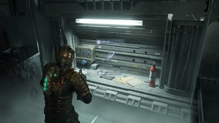 Rodzaj sekretu: Dziennik tekstowy - Dead Space Remake: Rozdział 2 (Intensywna terapia) - lista sekretów - Dead Space Remake - poradnik do gry
