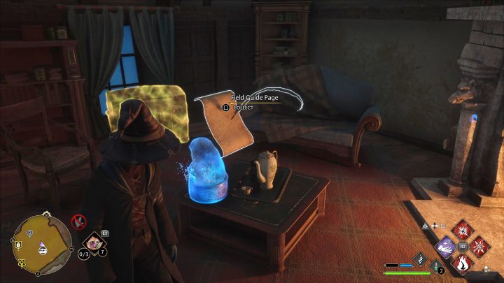 Ta znajdźka jest na ostatnim piętrze pubu Pod Trzema Miotłami - Hogwarts Legacy: Strony przewodnika (Field Guide Pages) część 2 - Hogsmeade - Hogwarts Legacy - poradnik do gry