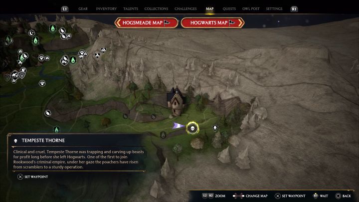 Powróćcie do zamku w dalszej części gry i zbadajcie obozowisko znajdujące się za nim - Hogwarts Legacy: Nikczemni wrogowie (Infamous Foes) - wszystkie legowiska bossów - Hogwarts Legacy - poradnik do gry