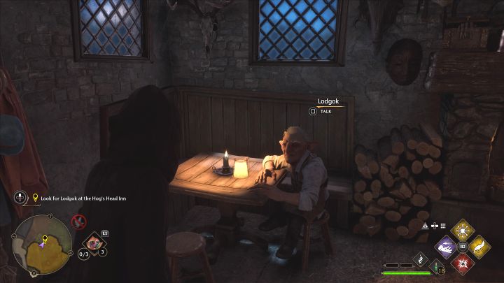 Pub pod trzema miotłami jest w Hogsmeade i odwiedzaliście go pod koniec pierwszej wizyty w miasteczku - Hogwarts Legacy: Hełm Urtkota (The Helm of Urtkot) - Hogwarts Legacy - poradnik do gry