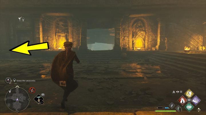 Przed opuszczeniem komnaty spotkacie Ominisa - Hogwarts Legacy: W cieniu czasu (In the Shadow of Time) - Hogwarts Legacy - poradnik do gry