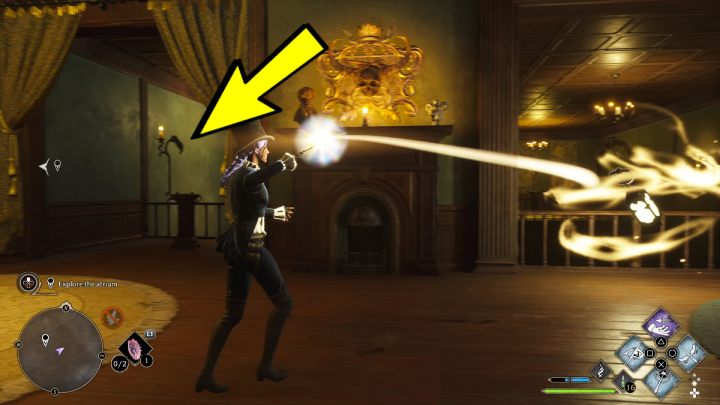 2 - Hogwarts Legacy: Jak zbadać Atrium w queście Pilnowanie swojego nosa (Minding Your Own Business)? - Hogwarts Legacy - poradnik do gry