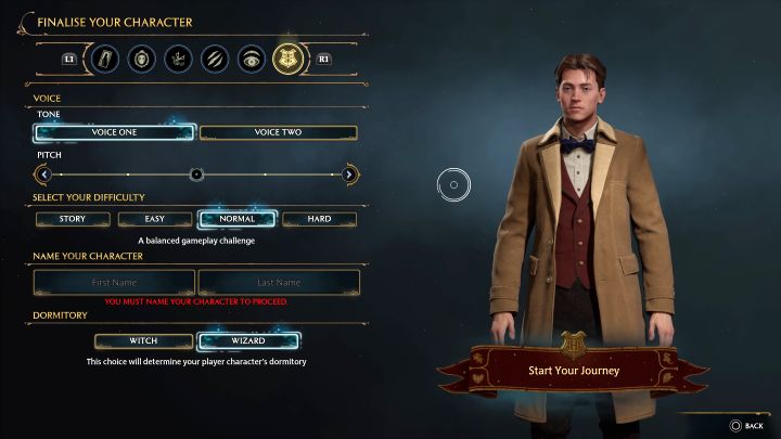 Po rozpoczęciu nowej gry musicie utworzyć własną postać - protagonistę - Hogwarts Legacy: Droga do Hogwartu (The Path to Hogwarts) - Hogwarts Legacy - poradnik do gry