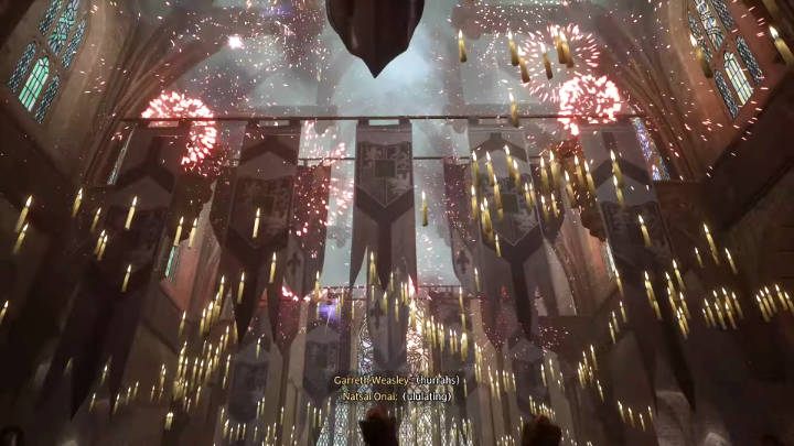 Po rozmowie z profesor Weasley idźcie do Wielkiej Sali i weźcie udział w ceremonii zakończenia roku szkolnego w Hogwarcie - Hogwarts Legacy: Puchar domów (The House Cup) - Hogwarts Legacy - poradnik do gry