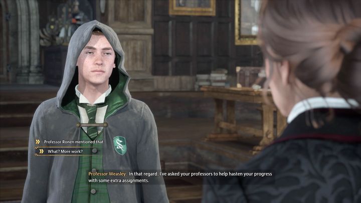 To pierwsze zadanie od profesora Hogwartu (Assignment), którym musicie zająć się na potrzeby awansowania w głównej fabule - Hogwarts Legacy: Zadanie Profesora Ronena (Professor Ronens Assignment) - Hogwarts Legacy - poradnik do gry