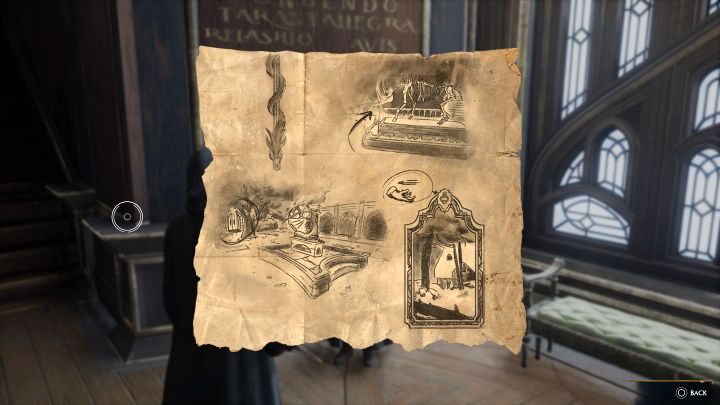 Od Artura otrzymacie mapę skarbów, z pomocą której możecie zlokalizować sekretny skarb - Hogwarts Legacy: Zamkowa skrytka (Cache in the Castle) - Hogwarts Legacy - poradnik do gry