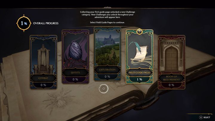 Po zaliczeniu prologu gry i przybyciu do zamku przystąpicie do głównego questu Witaj w Hogwarcie i otrzymacie Przewodnik (Field Guide) - Hogwarts Legacy: Jak szybko gromadzić punkty doświadczenia (XP)? - Hogwarts Legacy - poradnik do gry