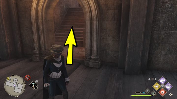 Część zamku: Skrzydło południowe (The South Wing) - Hogwarts Legacy: Skrzynie skarbów (Collection Chests) - część 2 - Hogwarts Legacy - poradnik do gry