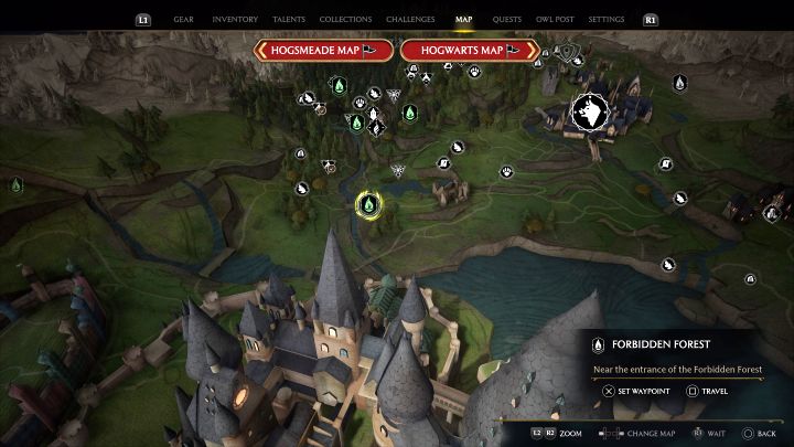 Otwórzcie mapę świata - Hogwarts Legacy: Duch naszej miłości (Ghost of Our Love) - Hogwarts Legacy - poradnik do gry