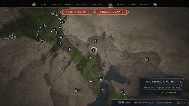 Region: Wybrzeże Kłusowników (Poidsear Coast) - Hogwarts Legacy: Tętniące źródła starożytnej energii (Ancient Magic Hotspots) część 2 - Hogwarts Legacy - poradnik do gry