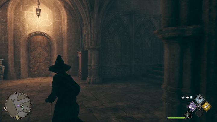 Podążajcie korytarzem do samego końca i skręćcie ponownie w prawo - Hogwarts Legacy: Jak znaleźć Komnatę Tajemnic (The Chamber of Secrets)? - Hogwarts Legacy - poradnik do gry