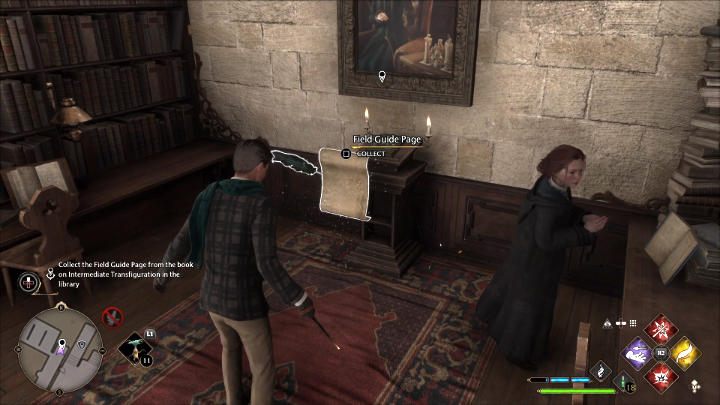 Po rozmowie z Sofronią użyjcie zaklęcia Revelio i zbierzcie stronę przewodnika - Hogwarts Legacy: Zadanie Profesor Weasley (Professor Weasleys Assignment) - Hogwarts Legacy - poradnik do gry