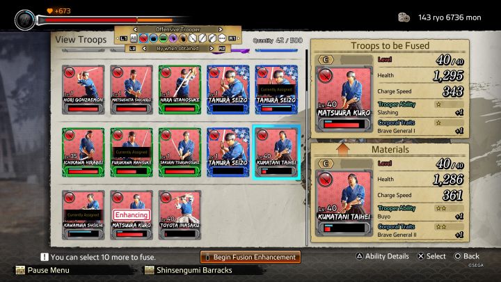 Od momentu uzyskania dostępu do Battle Dungeon możecie korzystać z kart Trooper Cards - Like a Dragon Ishin: Mini-gra Battle Dungeon - Like a Dragon Ishin - poradnik do gry