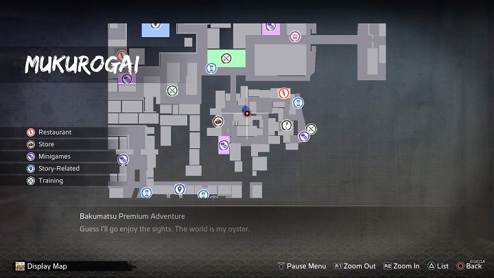 Servile Beggar znajduje się w północnej części dzielnicy Mukurogai, niedaleko bramy prowadzącej do Rakugai - Like a Dragon Ishin: Nawiązywanie przyjaźni (Bonds) - Like a Dragon Ishin - poradnik do gry