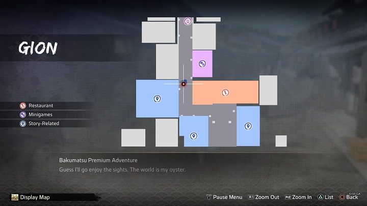 Revolutionary Chef szuka natchnienia w Gion, niedaleko restauracji Kasuga - Like a Dragon Ishin: Nawiązywanie przyjaźni (Bonds) - Like a Dragon Ishin - poradnik do gry