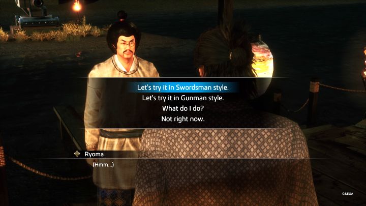 Ryoma zwróci uwagę na armatę i możecie porozmawiaj z jej właścicielem - to mistrz Professor Shinbei - Like a Dragon Ishin: Mistrzowie sztuk walki i miejsca treningów - Like a Dragon Ishin - poradnik do gry