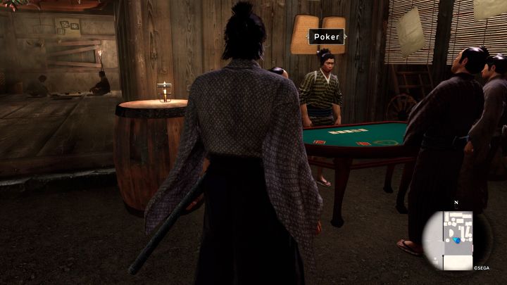 Najbardziej znajomą grą jest Poker - Like a Dragon Ishin: Gdzie jest kasyno? - Like a Dragon Ishin - poradnik do gry