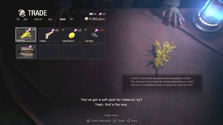 W świecie gry znajdziecie też żółte rośliny Yellow Herbs i są one znajdźkami, tzn - Resident Evil 4 Remake: Jak się leczyć i jak wydłużać pasek zdrowia? - Resident Evil 4 Remake - poradnik do gry