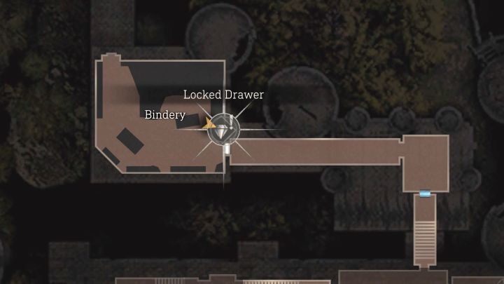 Link do mapy: Castle Locked Drawer #2 - Bindery - Resident Evil 4 Remake: Sekrety Locked Drawers - Castle - Resident Evil 4 Remake - poradnik do gry