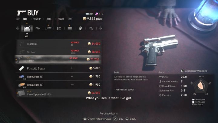 Drugi model magnum jest do zakupienia od rozdziału 13, czyli od momentu dotarcia na wyspę (Island) - Resident Evil 4 Remake: Jak zdobyć rewolwer magnum? - Resident Evil 4 Remake - poradnik do gry
