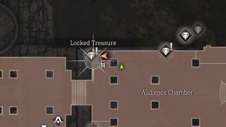 Musicie powrócić do Audience Chamber, tzn - Resident Evil 4 Remake: Sekrety Square Lock Box i klucz Cubic Device - Resident Evil 4 Remake - poradnik do gry