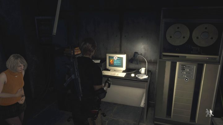 Zbadajcie komputer w południowej części Luiss Laboratory - Resident Evil 4 Remake: Sekrety Files - Island - Resident Evil 4 Remake - poradnik do gry