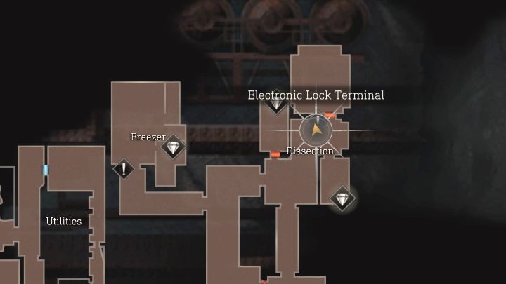 Pierwszy Electronic Lock Terminal jest w sekcji Dissection na wyspie - Resident Evil 4 Remake: Wszystkie kombinacje do zamków - Resident Evil 4 Remake - poradnik do gry