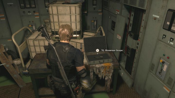 Przejdźcie do tylnego pomieszczenia laboratorium - Resident Evil 4 Remake: Jak zabijać potwory Regenerador? - Resident Evil 4 Remake - poradnik do gry