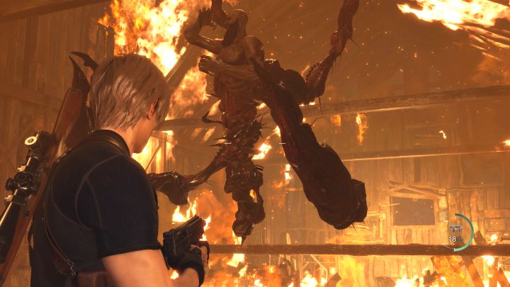 Mendez będzie wyprowadzał szarże, które kończy wykonaniem silnego zamachnięcia - Resident Evil 4 Remake: Jak pokonać Bossa Mendez? - Resident Evil 4 Remake - poradnik do gry