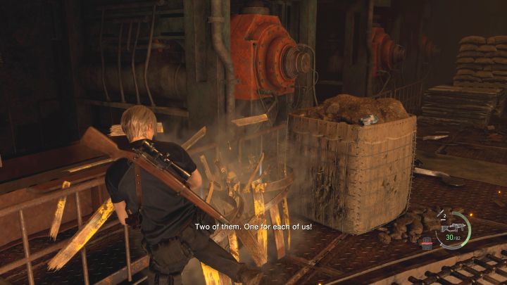Po rozpoczęciu walk warto poświęcić trochę czasu i pozbierać loot z areny - Resident Evil 4 Remake: Jak pokonać bossów Dos Gigantes? - Resident Evil 4 Remake - poradnik do gry