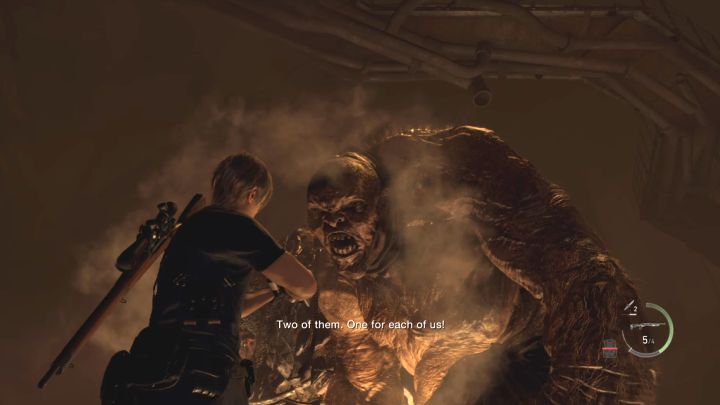 Skupcie się na atakowaniu nieopancerzonego El Gigante - Resident Evil 4 Remake: Jak pokonać bossów Dos Gigantes? - Resident Evil 4 Remake - poradnik do gry