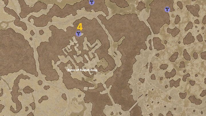 Ruins of Rakhat Keep zawiera jeden Ołtarz - Diablo 4: Ołtarze Lilit (Altars of Lilith) - Hawezar - Diablo 4 - poradnik do gry